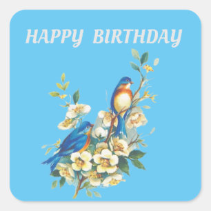 STICKER CARRÉ JOLI ANNIVERSAIRE