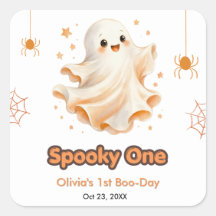 Joli Fantôme Effrayant Un Anniversaire Halloween 1