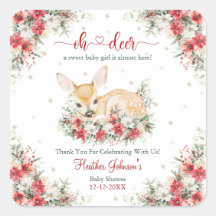 Joli Noël Oh Deer Baby shower