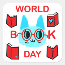 Journée mondiale du livre Fuzzy Cat