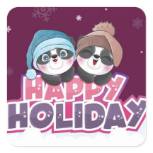 Joyeuses vacances au panda