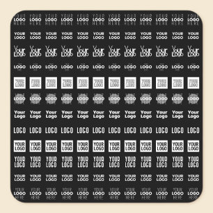 Sticker Carré Jusqu'à 12 logos ou images téléchargées différents