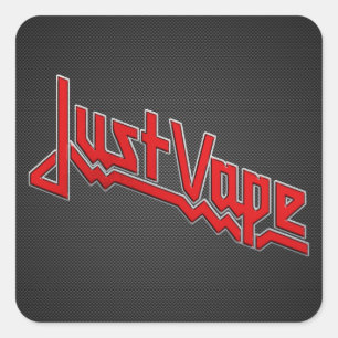 Sticker Carré Juste Vape