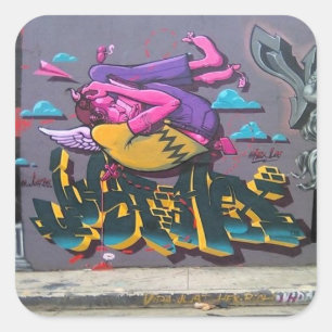 Sticker Carré justhex