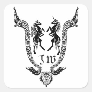 Sticker Carré JW Thaïlande Bouddha