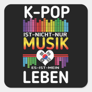 Sticker Carré K-Pop Music Kpop K Pop Life