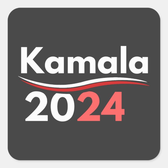 Sticker Carré kamala harris, kamala harris, kamala harris 2024 (Devant)
