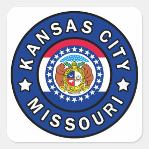 Sticker Carré Kansas City Missouri
