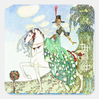Sticker Carré Kay Nielsen's Fairy Tale Princess Minotte