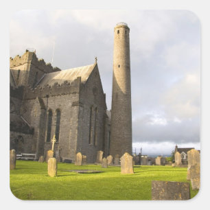 Sticker Carré Kilkenny, Irlande. Killkenny est également connu s