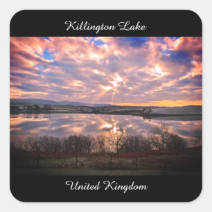 Sticker Carré Killington Lake District III Angleterre