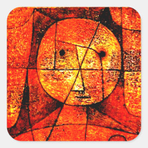 Sticker Carré Klee - Gauze