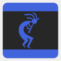 Kokopelli long bleu