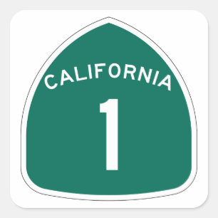 Sticker Carré La Californie 1