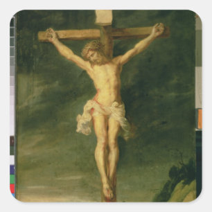 Sticker Carré La crucifixion 2