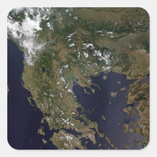 Sticker Carré La Grèce et ses pays voisins