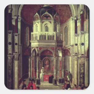Sticker Carré La guérison miraculeuse de Pietro de' Ludovici, 15