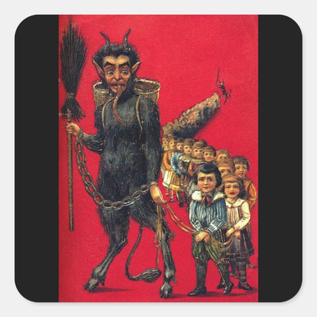Sticker Carré La Krampus (Devant)