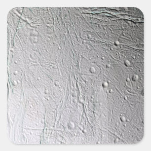Sticker Carré La lune Enceladus 4 de Saturn