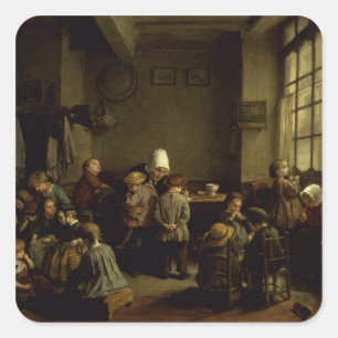 Sticker Carré La maternelle