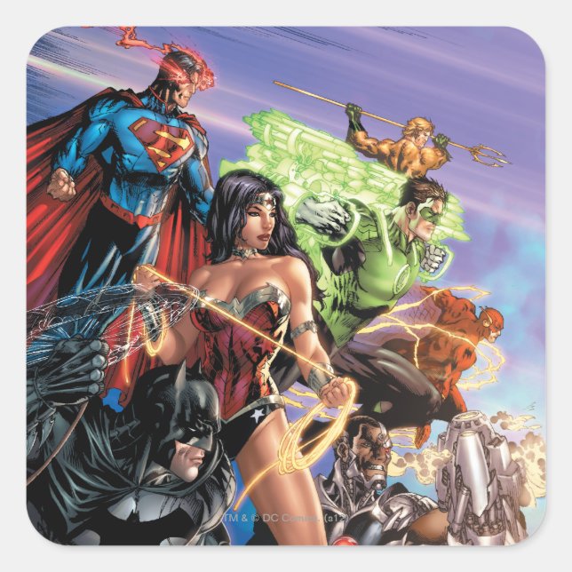 Sticker Carré La nouvelle variante 52 de couverture #5 (Devant)