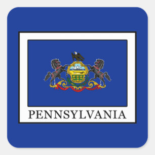 Sticker Carré La Pennsylvanie