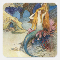 « La Sirène » par Warwick Goble