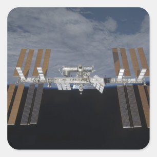 Sticker Carré La Station Spatiale Internationale 11