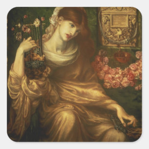 Sticker Carré La veuve romaine, 1874 (huile sur toile)