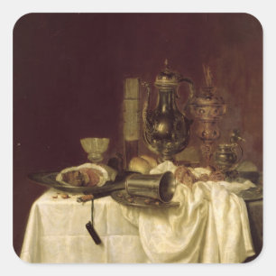 Sticker Carré La vie toujours, 1638