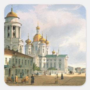 Sticker Carré La Vierge de l'église de Vladimir