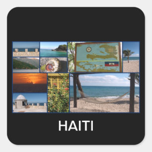 Sticker Carré Labadee, Haïti