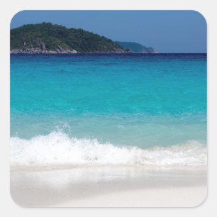 Sticker Carré Lac bleu de Similan