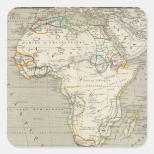 Sticker Carré L'Afrique 8