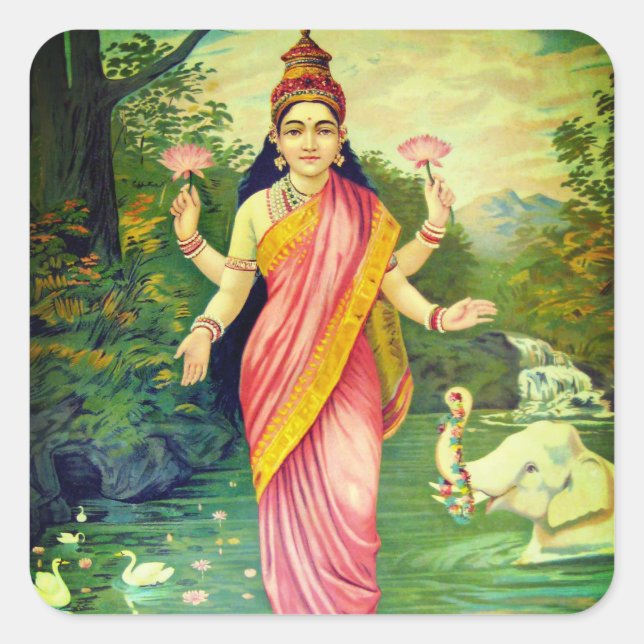 Sticker Carré Lakshmi (Devant)