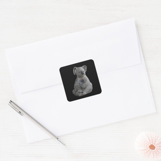 Sticker Carré L'amour d'une mère (Enveloppe)