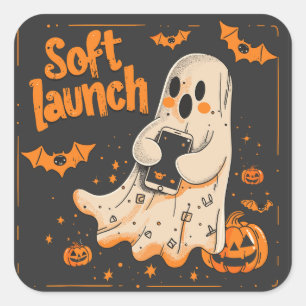 Sticker Carré Lancement souple   ExDesigner   Halloween