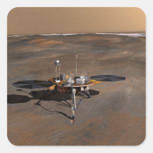 Sticker Carré Lander 3 de Phoenix Mars