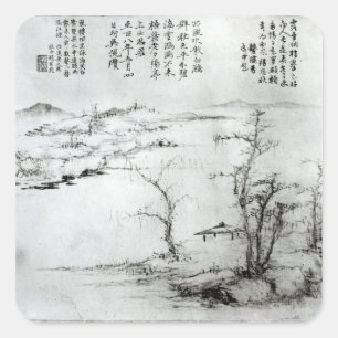 Sticker Carré Landscape 2