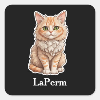 Sticker Carré LaPerm