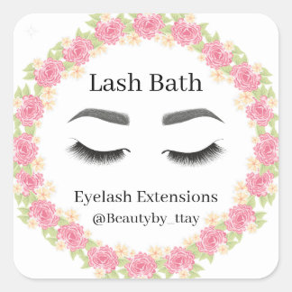 Sticker Carré Lash Cleanser
