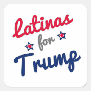 Sticker Carré Latinas pour l'atout
