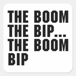 Sticker Carré Le boom économique