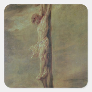 Sticker Carré Le Christ sur la croix, c.1646