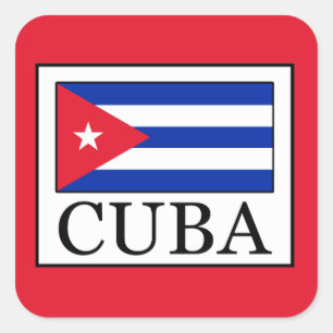 Sticker Carré Le Cuba