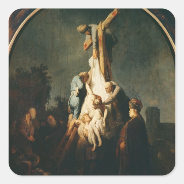 Sticker Carré Le dépôt, 1632-33 (Devant)