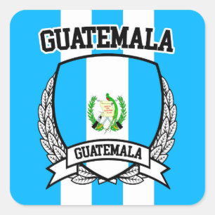 Sticker Carré Le Guatemala