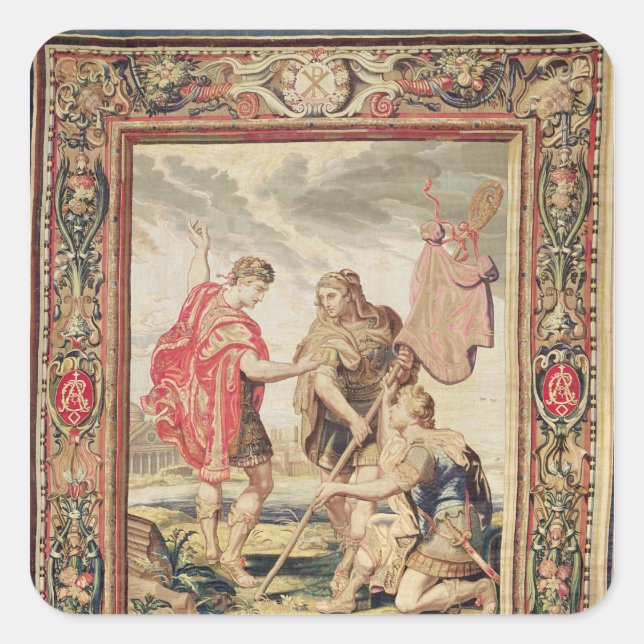 Sticker Carré Le Labarum, avant 1663 (Devant)