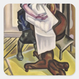 Sticker Carré Le lavage, avant 1921