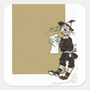 Sticker Carré Le magicien d'Oz merveilleux
